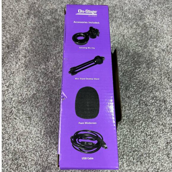 NEW! On Stage AS700 USB Microphone - Picture 2 of 5